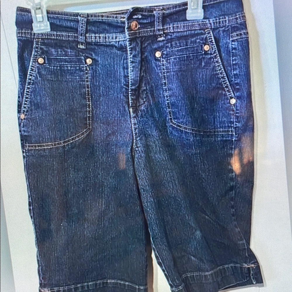 Women's Blue Denim Shorts